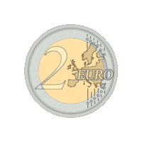 Coin Euro Sticker by Oesterreichische Nationalbank