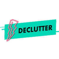 Declutter Sticker by FashionDaysRO