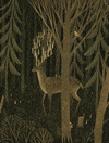 magic forest night GIF by Alexandra Dvornikova