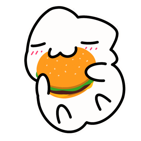 Hungry Mood Sticker