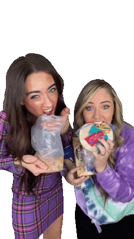 heartlynrae reaction girl comedy eating Sticker