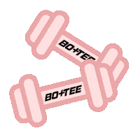 Pink Workout Sticker by Oh Polly