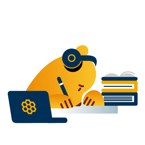 Studying Uc Berkeley Sticker by Cal