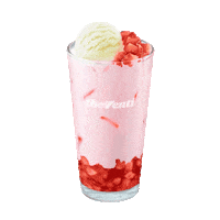 Icecream Strawberry Sticker by THEVENTI