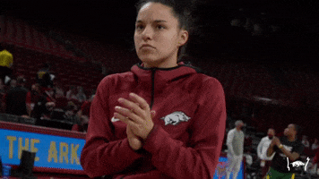 Clap Clapping GIF by Arkansas Razorbacks