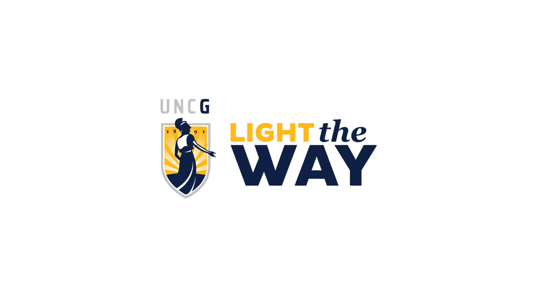 Light The Way Sticker by UNCG