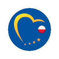 Heart Flag Sticker by EPP Group in the European Parliament