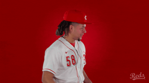 Luis Castillo Baseball GIF by Cincinnati Reds