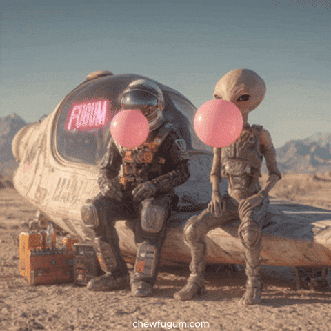 Ufo Spaceship GIF by Fugum