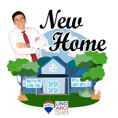 linoarciteam new real estate home house Sticker