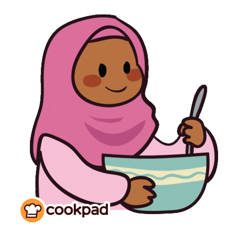 Happy Girl Sticker by Cookpad italia