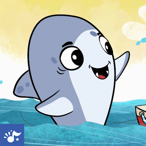 wave hello GIF by Canticos World