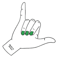 Hand Sticker by Carwyn Cellars