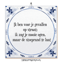 Hart Wijsheid Sticker by Tegelspreuken.nl