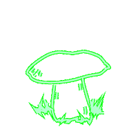 Vector Foraging Sticker