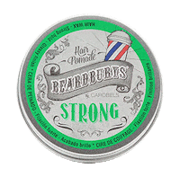 cera para el pelo Sticker by Beardburys