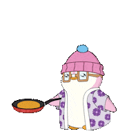 Breakfast Cooking Sticker by Pudgy Penguins