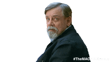 Mark Hamill Shrug Sticker by Sony Pictures