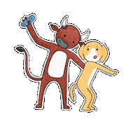 Happy Friends Sticker