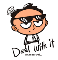 Deal Yah Sticker by Aisharashid_