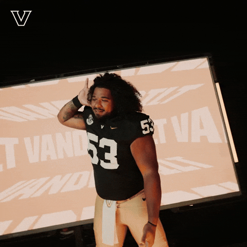 Celebrate Jordan White GIF by Vanderbilt Athletics