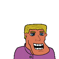 Surprised Wet Willie Sticker