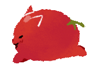 automaticspirit cat run tomato catsup Sticker