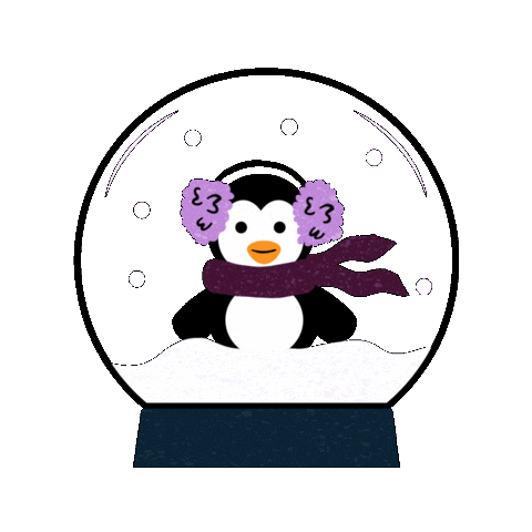 Winter Solstice Goodbye Sticker by Jessica Lau