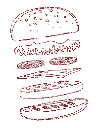 dasmarschall burger dasmarschall gasthofmarschall buildyourburger Sticker