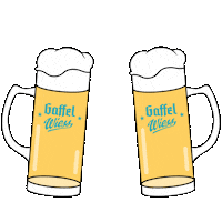 Beer Cheers Sticker by Gaffel Kölsch