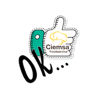 CiemsaFoodservice ok okey ciemsafoodservice okas Sticker