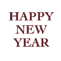 Happy New Year Sticker