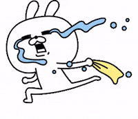 Rabbit Yas GIF