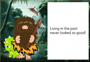 Dinosaur Gnome GIF