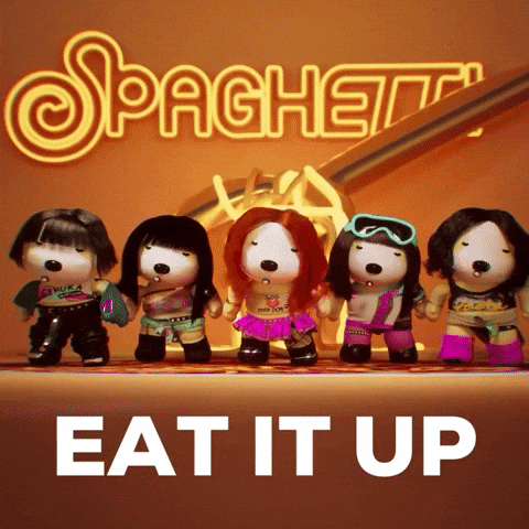 Spaghetti Eat It Up GIF