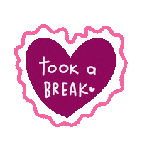 Break Time Self Care Sticker by Demic