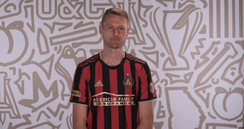 Soccer Wink GIF by Atlanta United