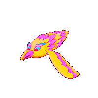 moondayy bird moondayy Sticker