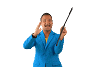 MarcoKraatsEntertainment party singer carnaval confetti Sticker