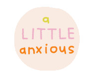 Feelings Anxiety Sticker