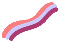 Rainbow Deco Sticker by G Graphics Studio