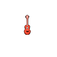 Happy Ukulele Sticker