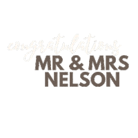Wedding Nelson Sticker by Soiree Social Co