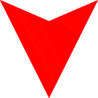 Opjebest arrow down arrowdown Sticker