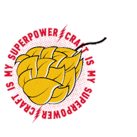 Wonder Woman Sticker by Pravda Beer