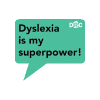 DyslexiaReadingCenter nonprofit superpower drc dyslexia Sticker
