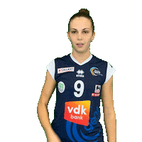 Volleyball Sticker by vdk Gent Damesvolley