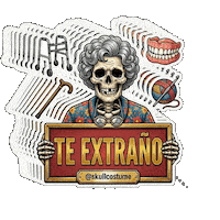Abuelo Te Echo De Menos Sticker