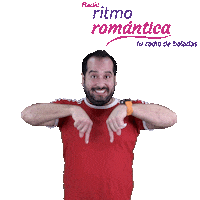 RitmoRomantica amor swipe up radio romance Sticker