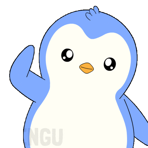 Lets Go Yes Sticker by Pudgy Penguins